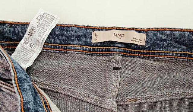 Bermuda vaquera para hombre