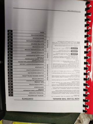 Honda CBR 1000RR 04/05 Libro de Taller