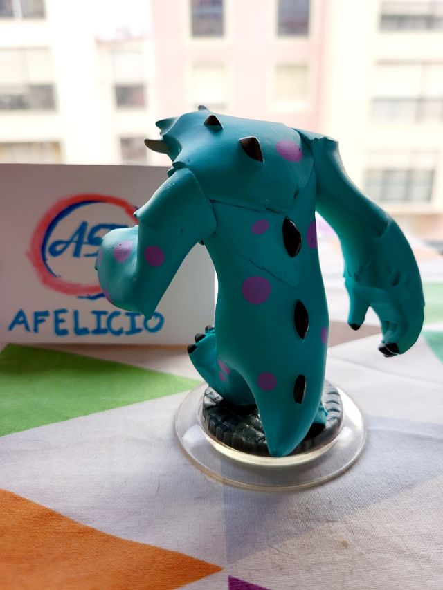 Figura Disney Infinity Sulley Monstros Universidad