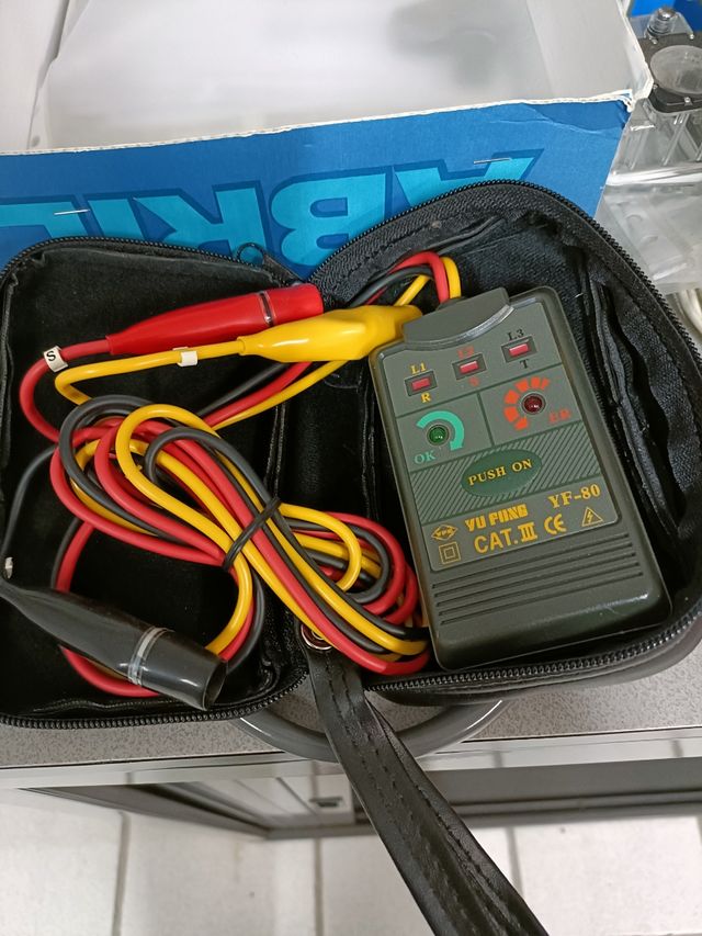 comprobador de fases