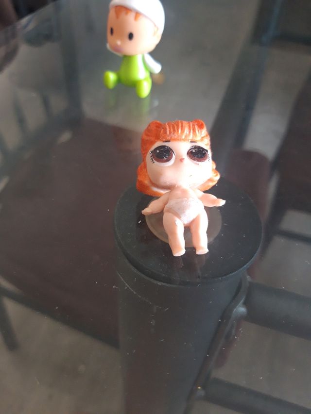 Lote 3 muñecos imitacion