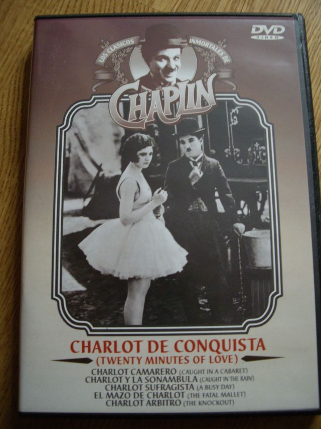 DVD 6 películas de Charlot.