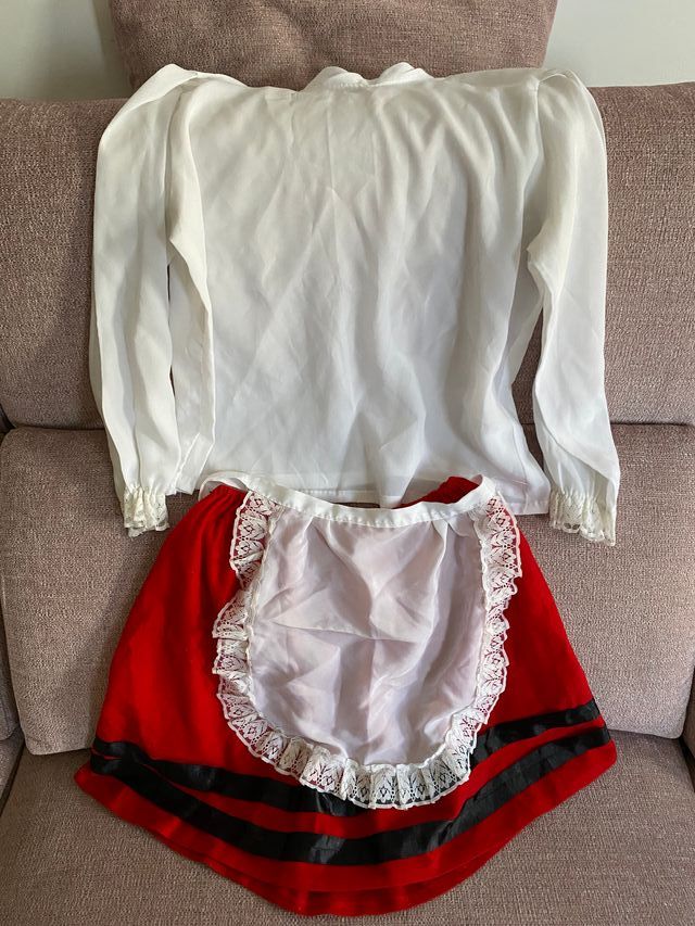 Disfraz carnaval infantil de pastora