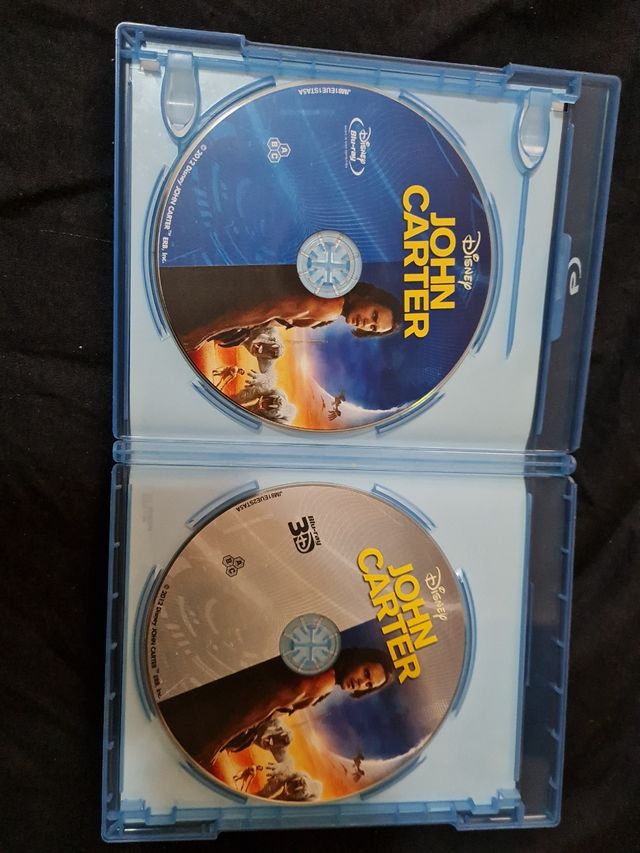 JOHN CARTER BLU-RAY 3D+2D
