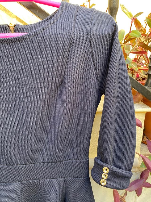 Vestido vuelo Azul Marino