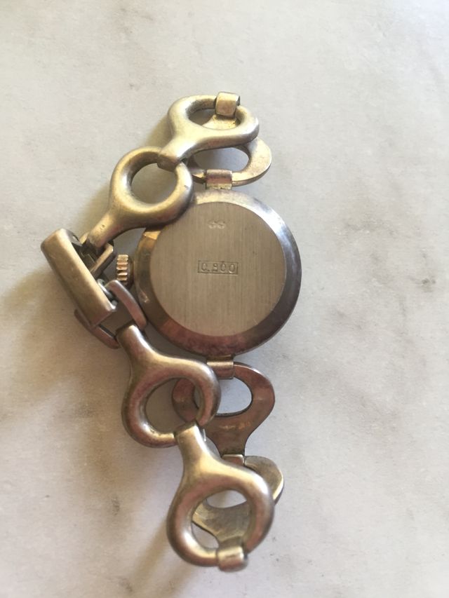 Reloj Thermidor de plata con pulsera plata