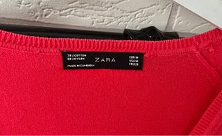 Chaqueta punto Zara - Talla M
