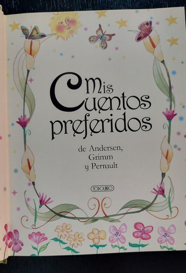 Libro Cuentos de Andersen, Grimm y Perrault