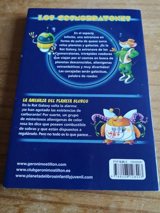 Geronimo Stilton. La amenaza del planeta Blurgo. 