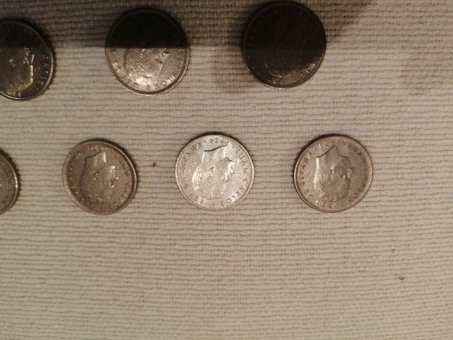 Monedas 5 pesetas varios años