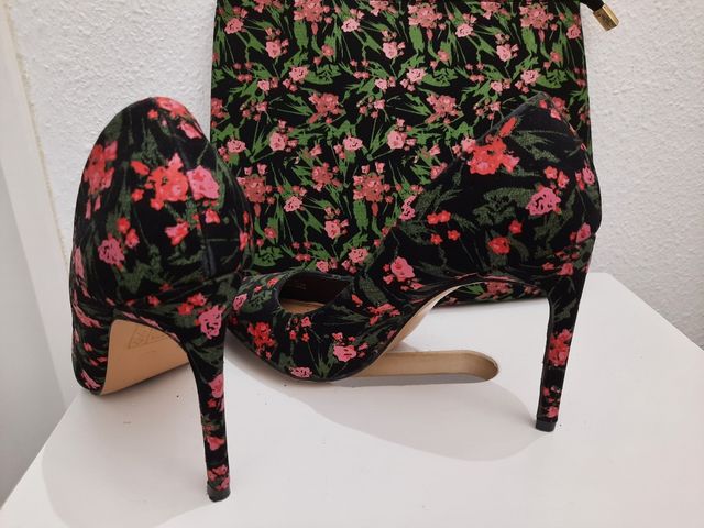 Conjunto tacon y bolso 36 marypaz