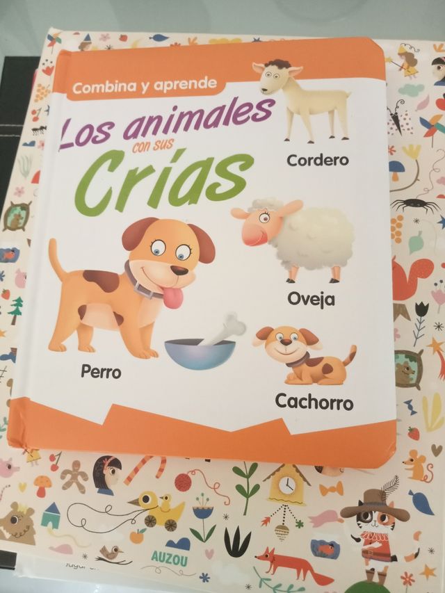 Los animales y sus crías.