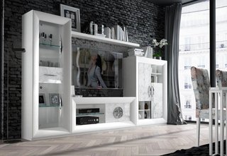 MUEBLE DE COMEDOR LACADO BLANCO