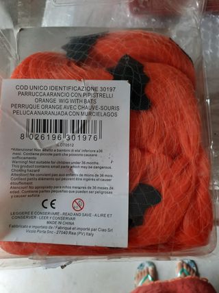 Parrucca Mamma con pip