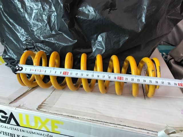 Muelle amortiguador OHLINS , ( 26 centímetros )