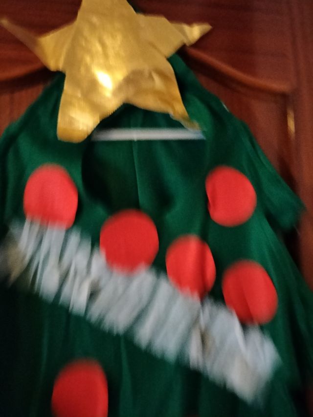 disfraz árbol navideño