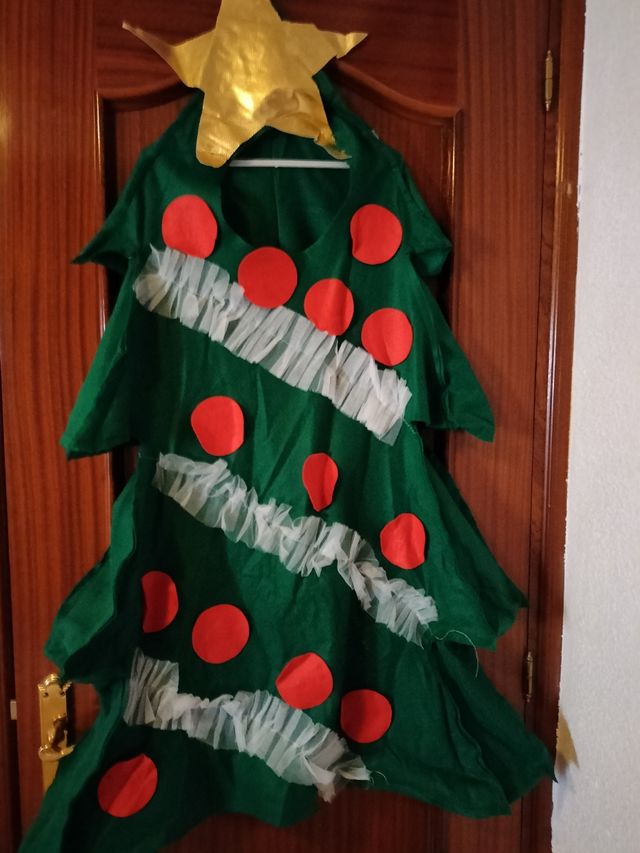 disfraz árbol navideño