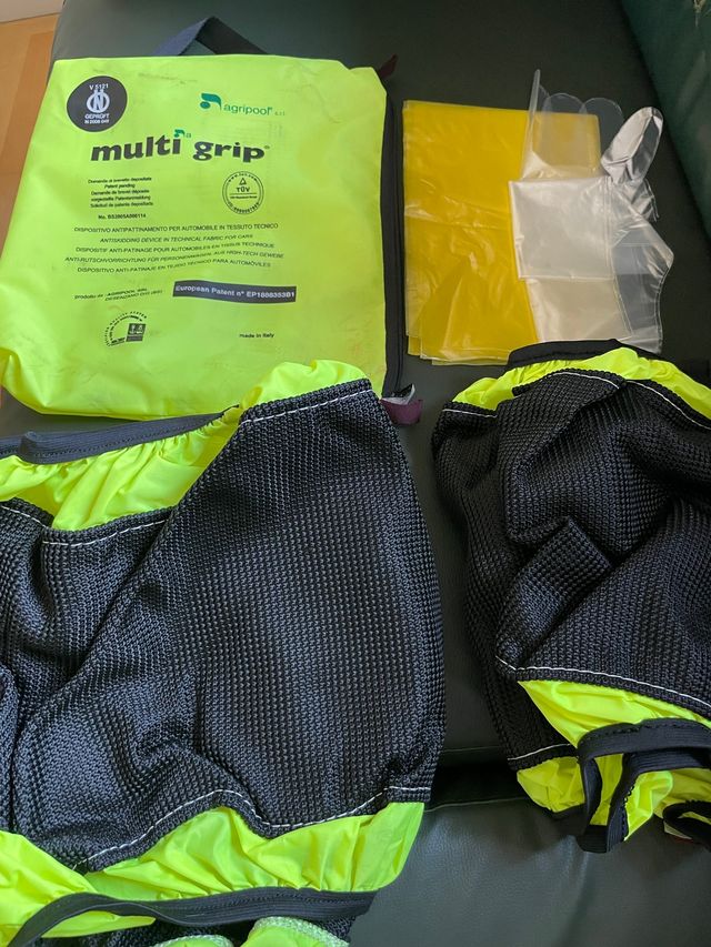 2 fundas textiles para nieve