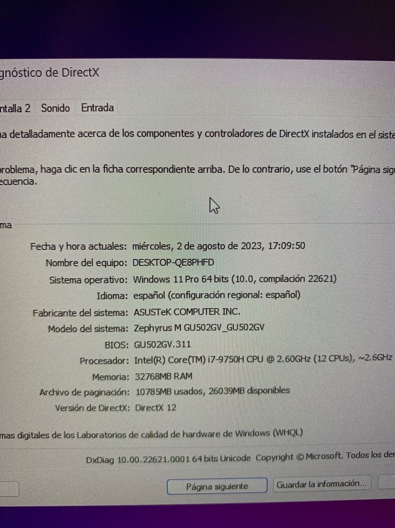 Portátil Asus Zephyrus i7 9750h RTX 2060 32gb 1tb afbeelding 3