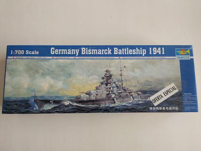 Maqueta Acorazado Bismarck 