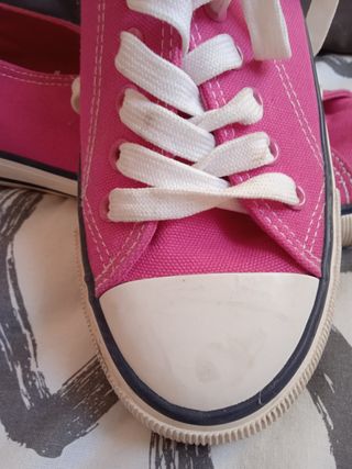 Zapatillas tipo converse T 38