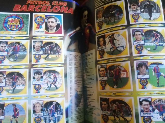 vendo lote albumnes fútbol facsímil