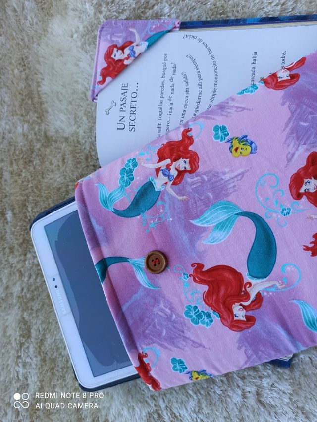 Funda literaria sirenita