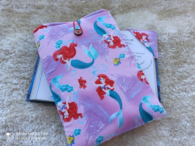 Funda literaria sirenita