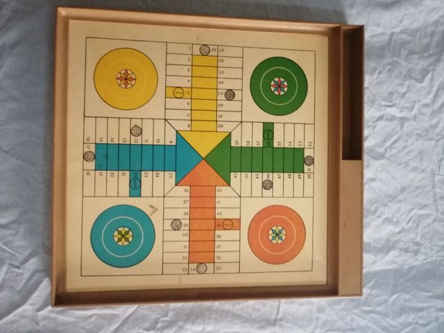 4 TABLEROS JUEGO ANTIGUOS