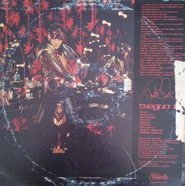 Vinile di Renato Zero: Tregua I