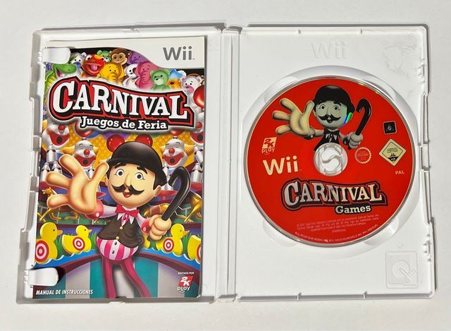 NINTENDO WII CARNIVAL JUEGOS DE FERIA
