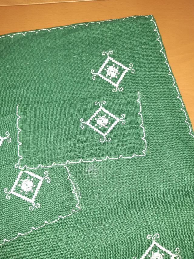 Mantelería Lagartera merienda