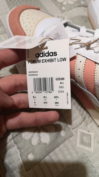 adidas forum low rosa