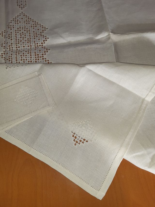 Mantelería Lagartera merienda