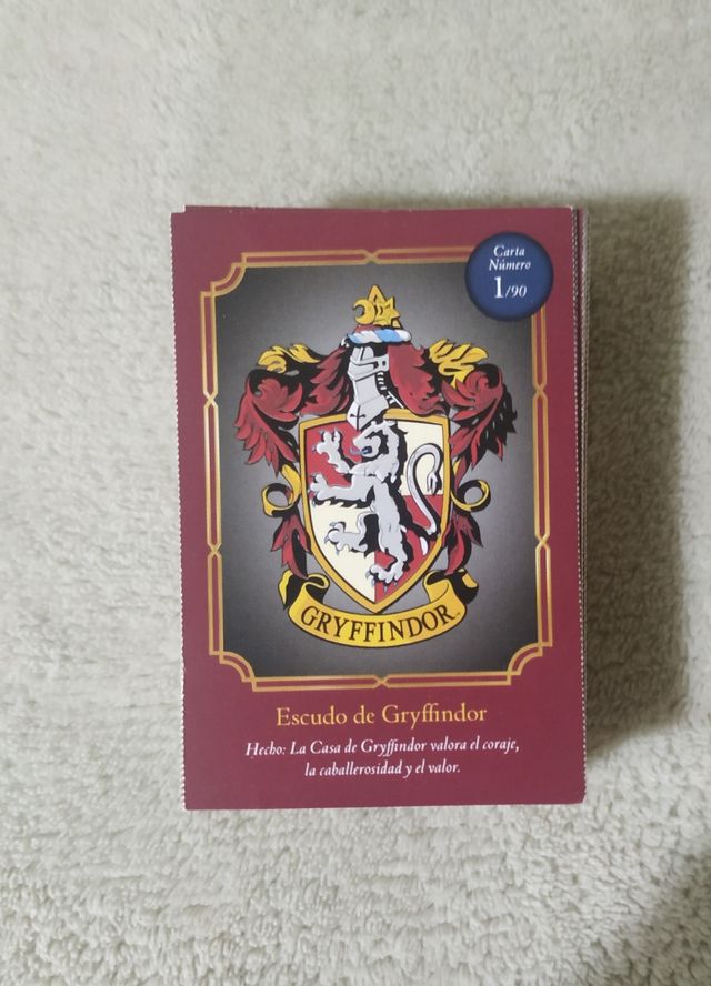 Cromos colección Harry Potter Carrefour