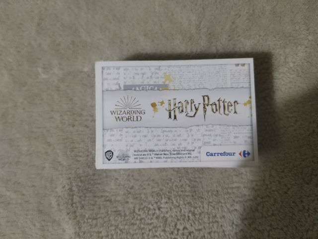 Cromos colección Harry Potter Carrefour