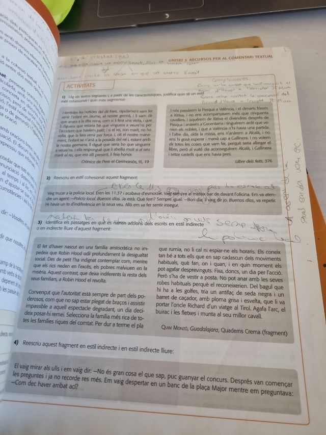 Libro Valencià Llengua i Literatura