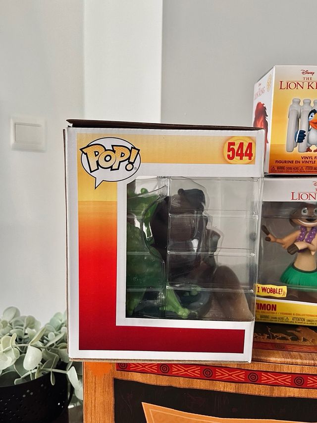 Funko pop Disney - Scar with Flames & Box n°544