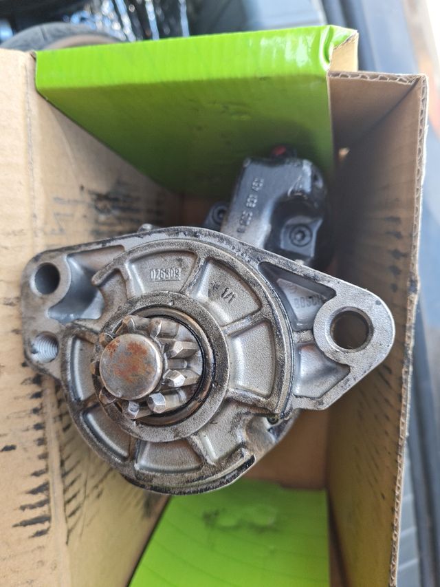 motor de arranque o puesta en marcha  audi q7