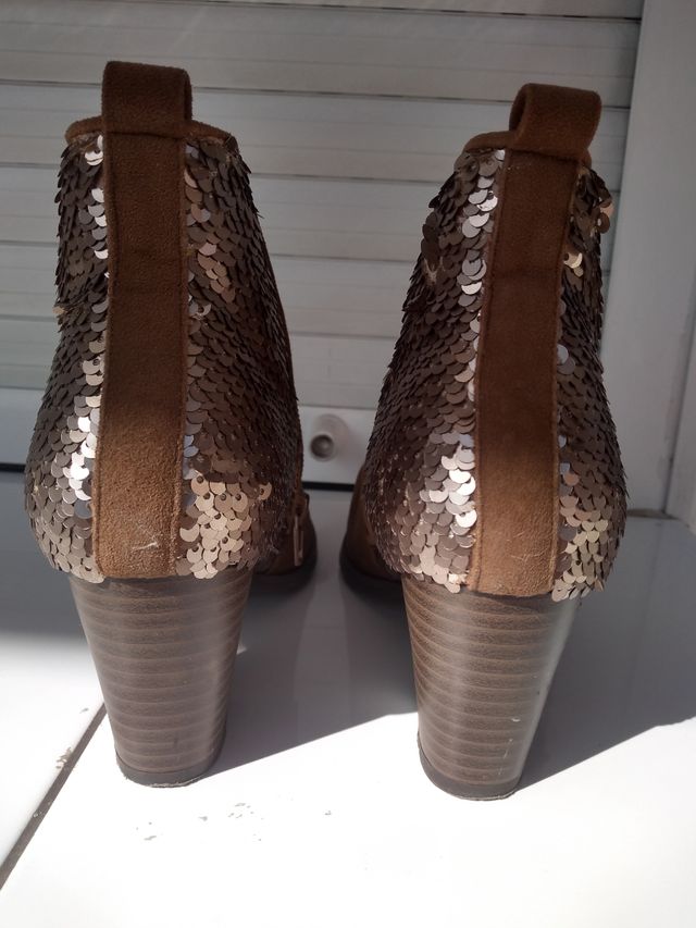 Botines ante marrón