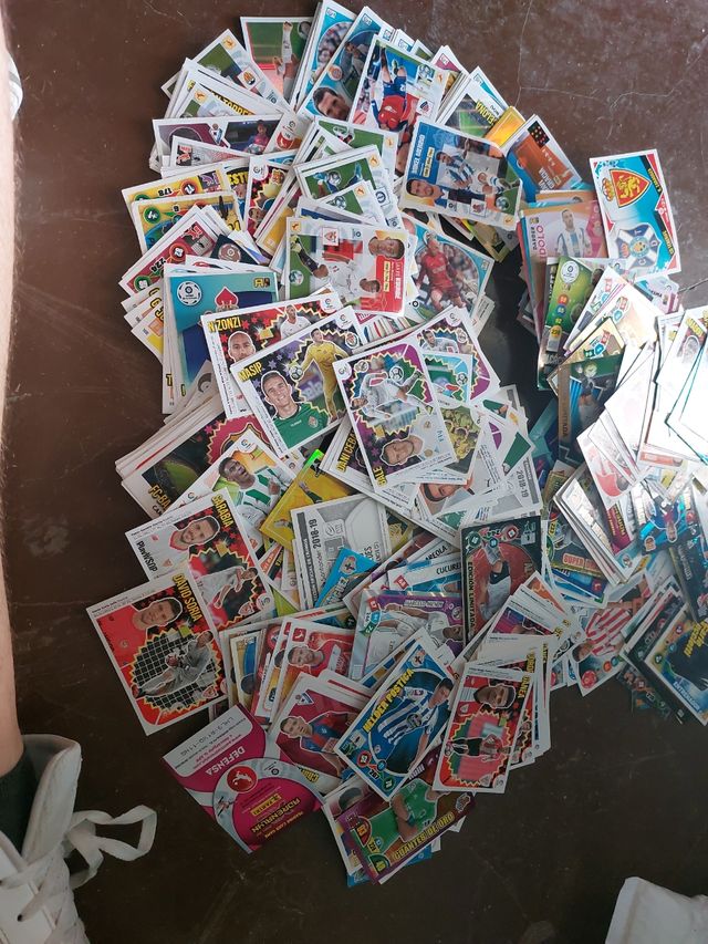 vecchie carte da calcio varie