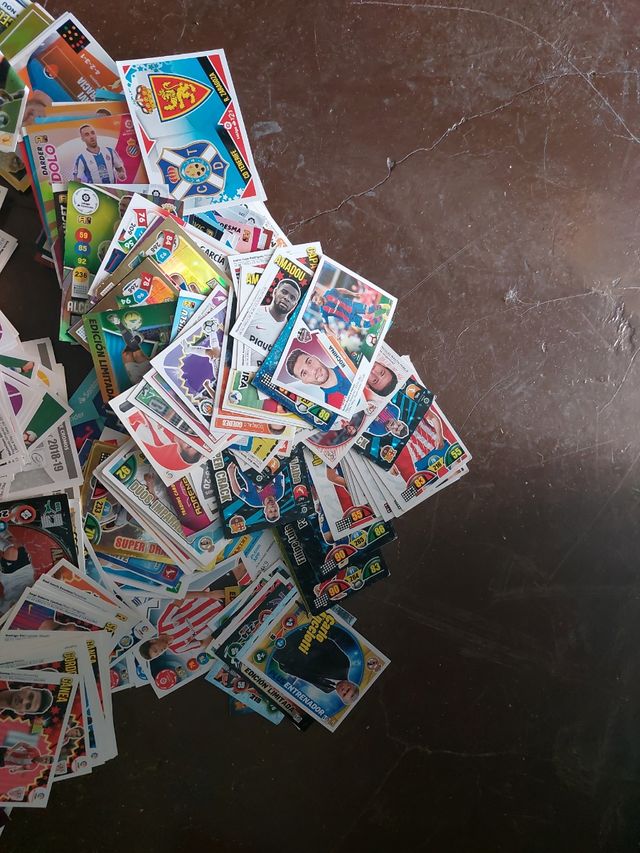 vecchie carte da calcio varie