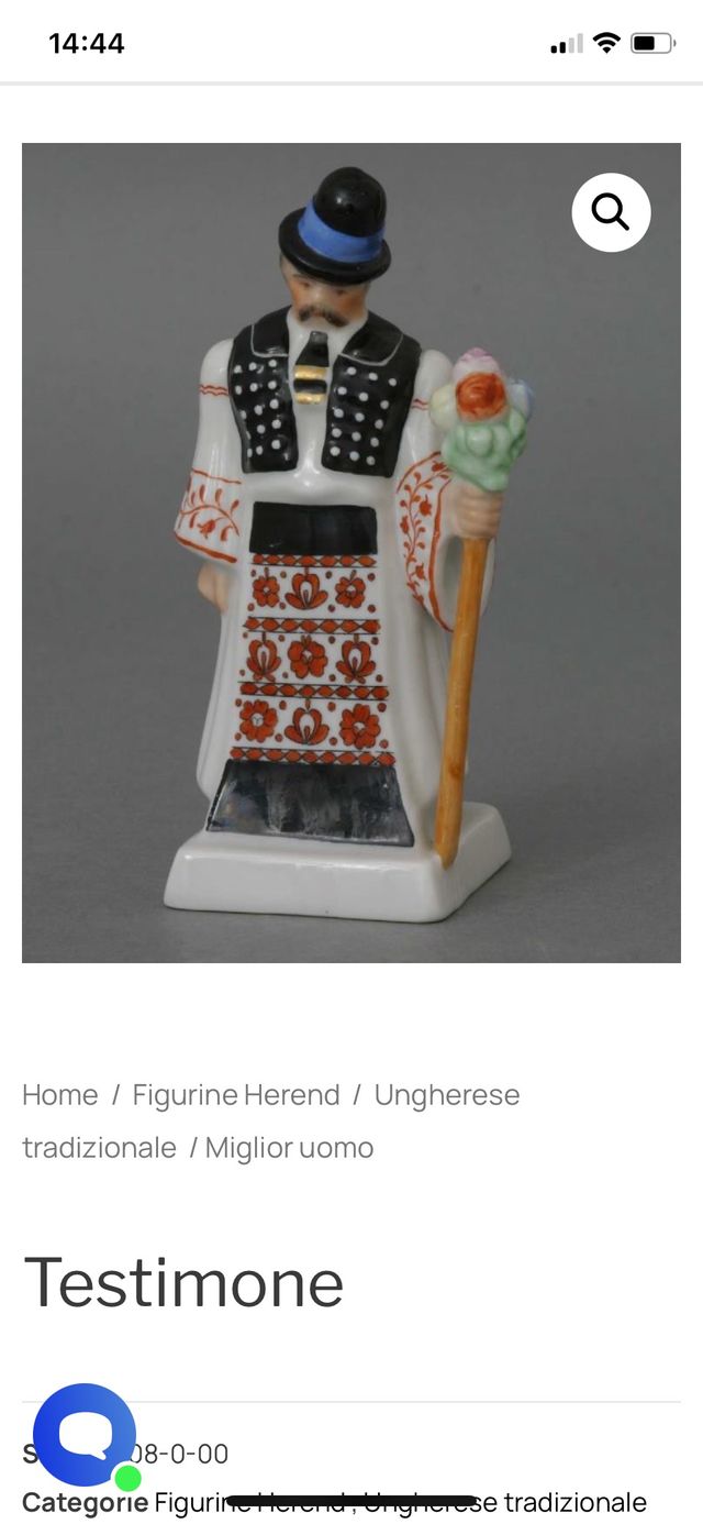 Herend figurine tradizione ungherese
