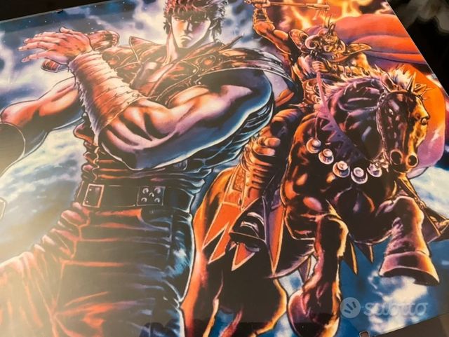 Poster con cornice quadro Kenshiro manga