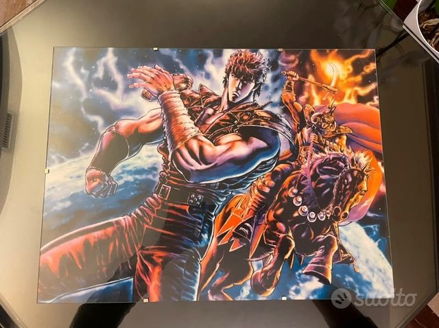 Poster con cornice quadro Kenshiro manga