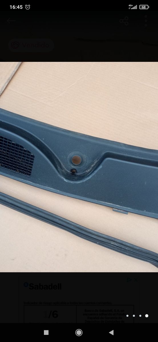 vierte aguas Renault Megane 2