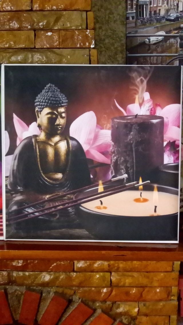 Lote de cuadros buda