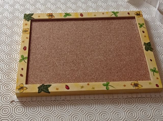 Lavagnetta in sughero per appunti