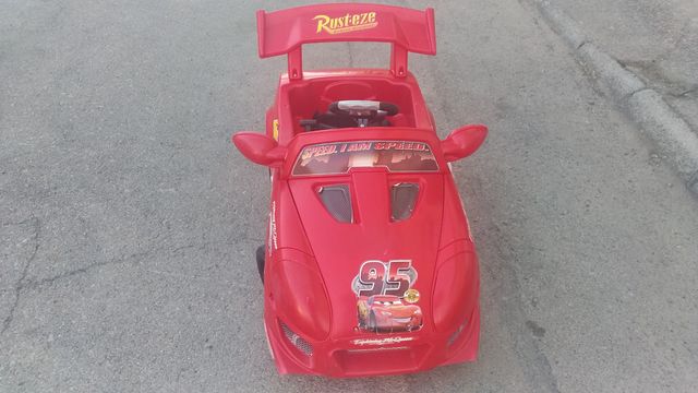 COCHE ELECTRICO RAYO MCQUEEN 6V