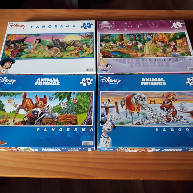 Playmobil 4 puzzles disney